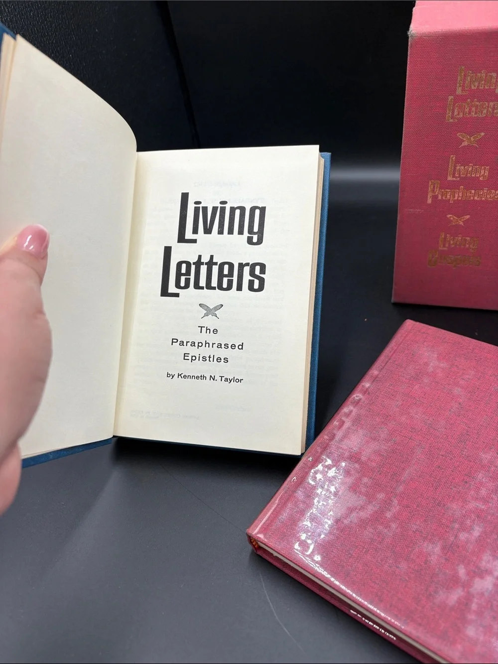 Vintage Set of 3 Religious Study Hardcover Books